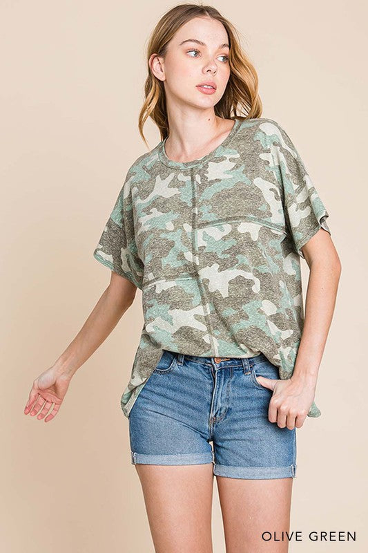 Save A Life Camo Tee