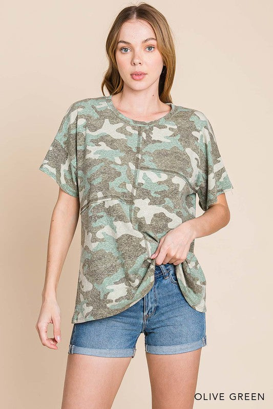 Save A Life Camo Tee