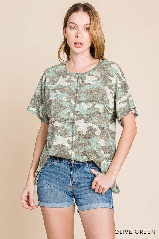 Save A Life Camo Tee