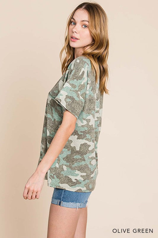 Save A Life Camo Tee