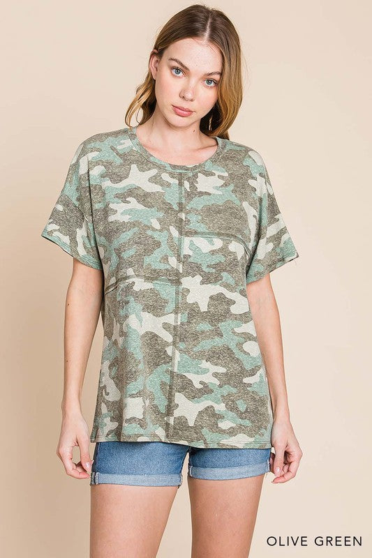 Save A Life Camo Tee