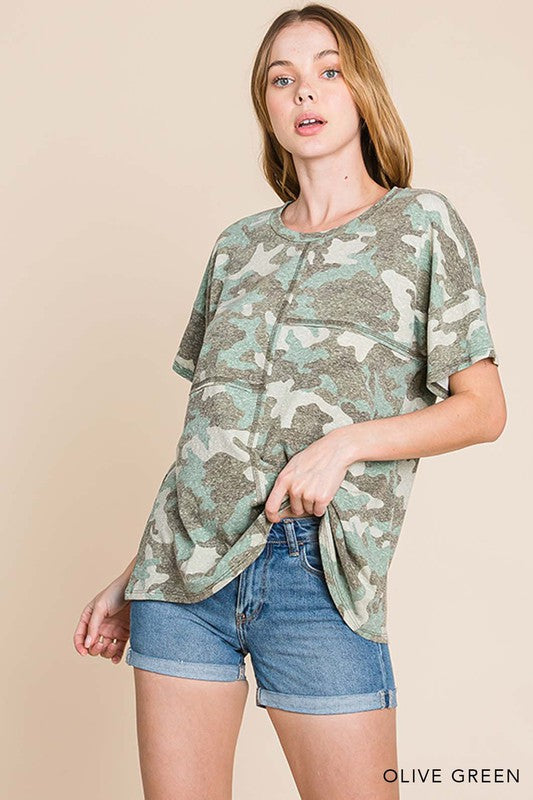 Save A Life Camo Tee