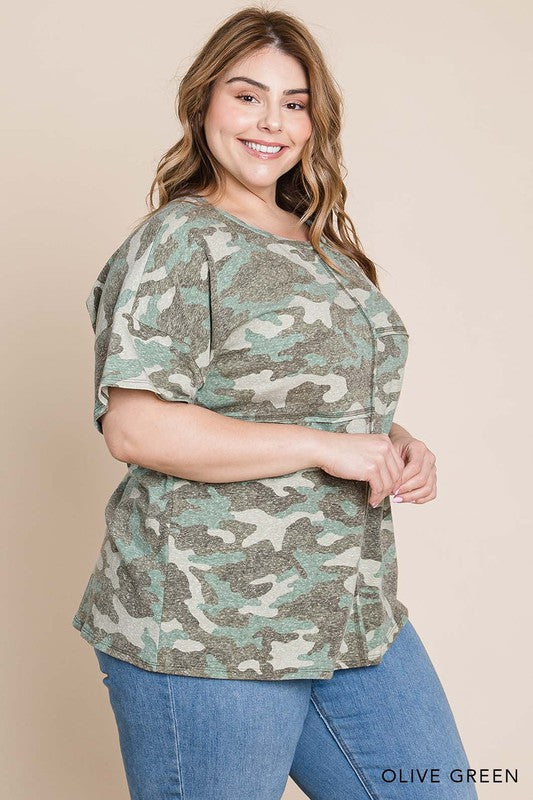 Save A Life Camo Tee