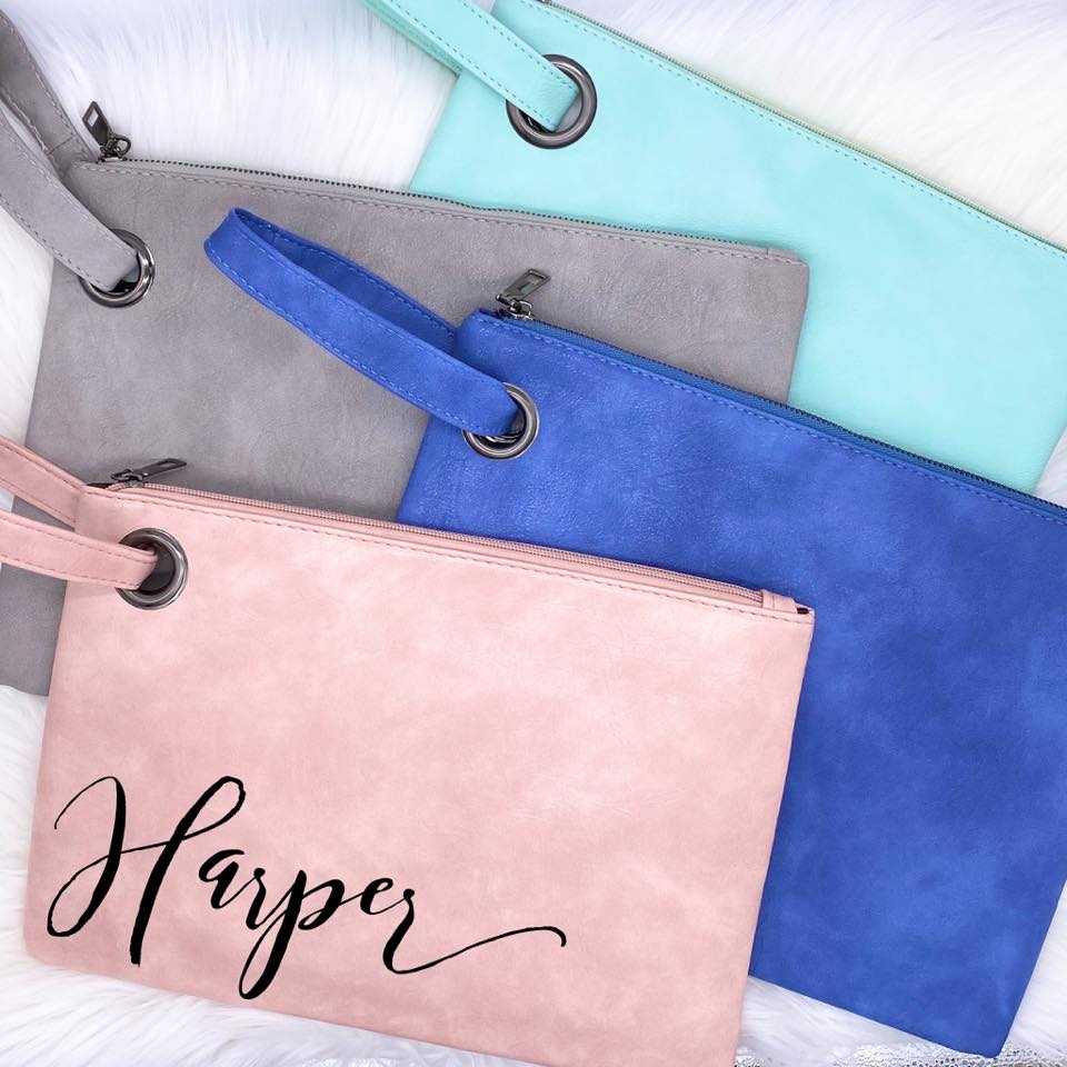 The Harper Clutch - Mint