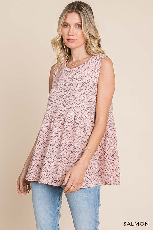 Talk For Hours Babydoll Tank