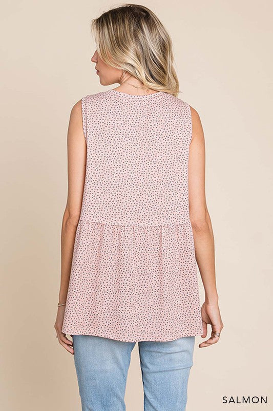 Talk For Hours Babydoll Tank