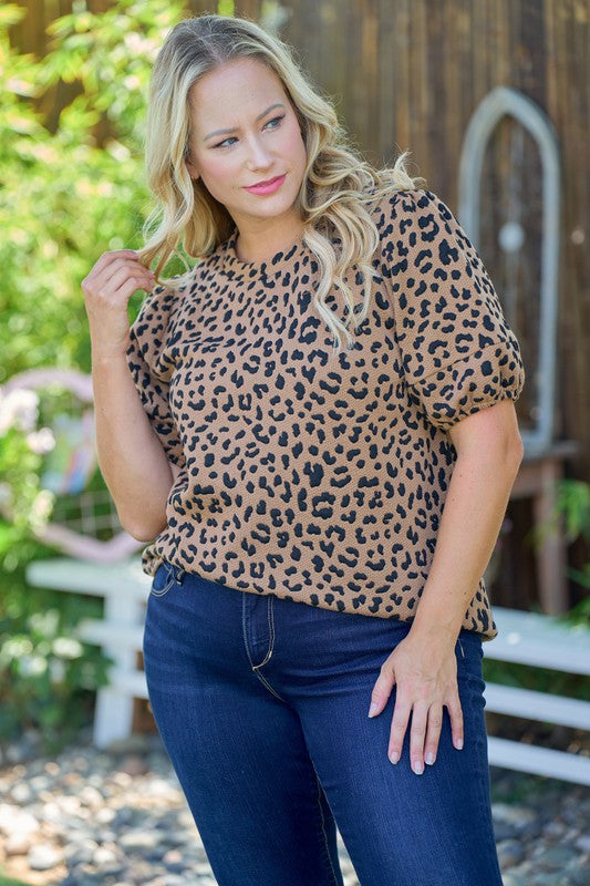 Make Your Day Leopard Top