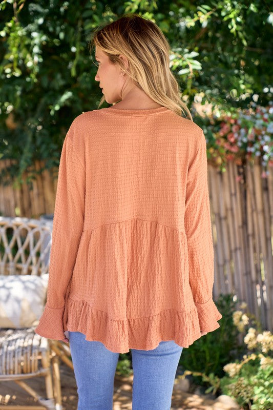All of Me Loves You Bell Sleeve Top
