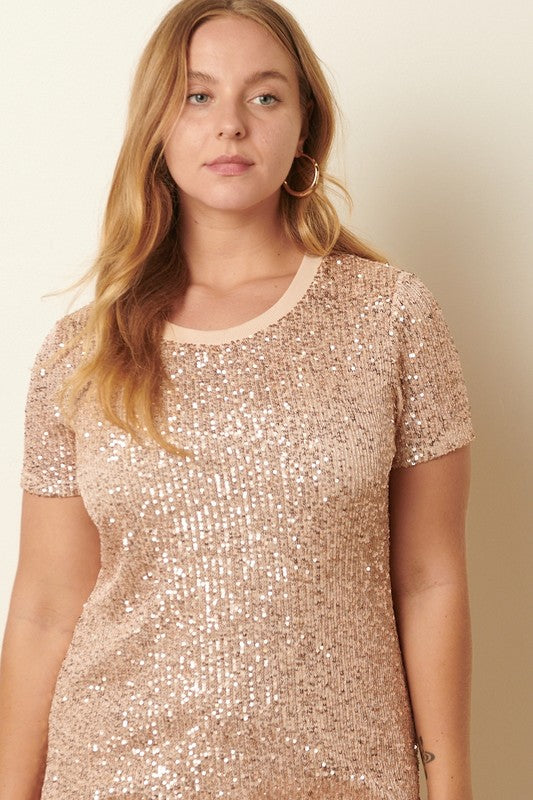 Start the Countdown Sequin Dress