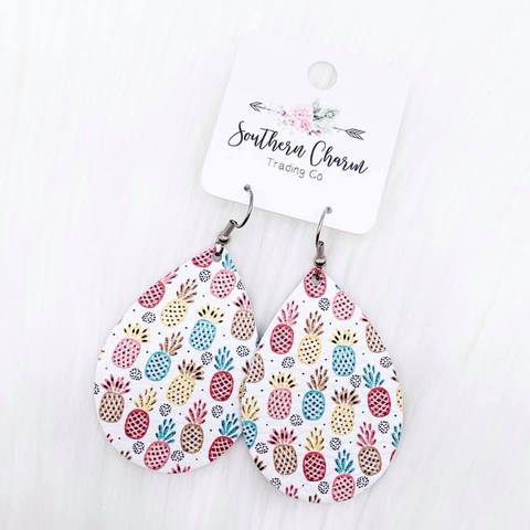 2" Pineapple Earrings - Pineapples