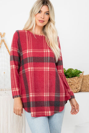 Another Lifetime Plaid Top