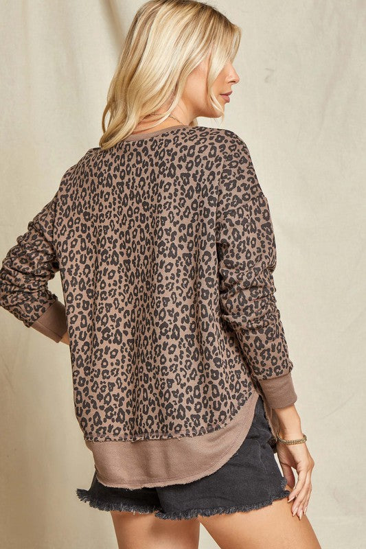 You Know It's True Leopard Pullover