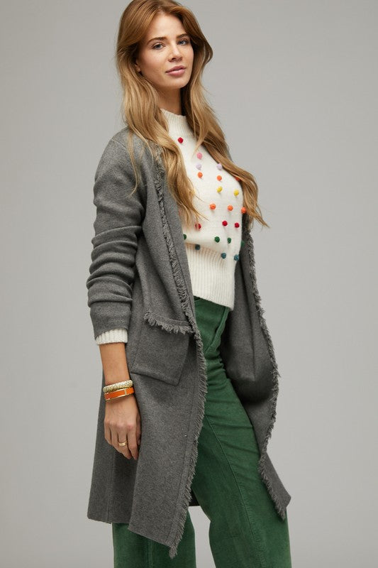 The Hard Truth Fringe Edge Cardigan