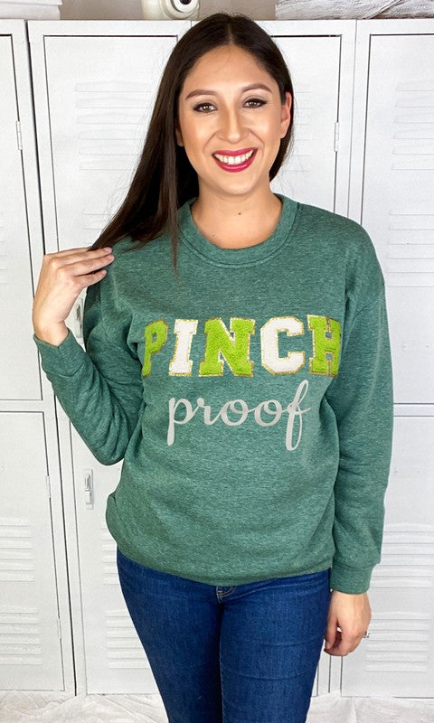 Pinch Proof Chenille Sweatshirt