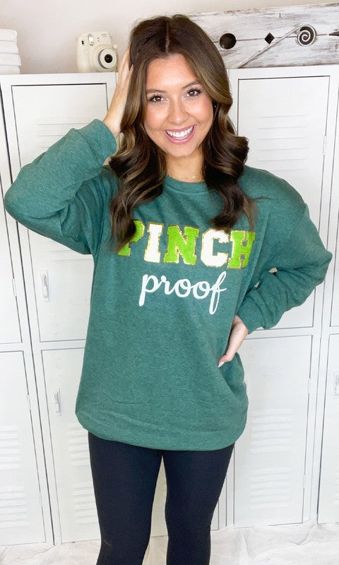 Pinch Proof Chenille Sweatshirt
