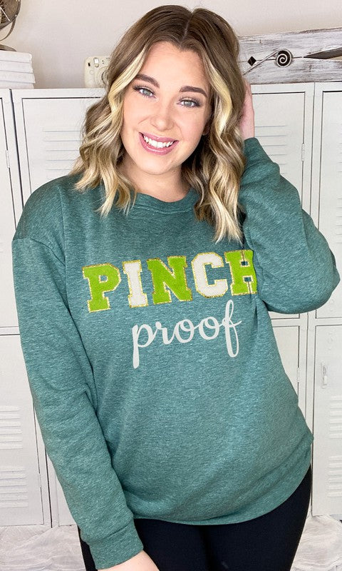 Pinch Proof Chenille Sweatshirt