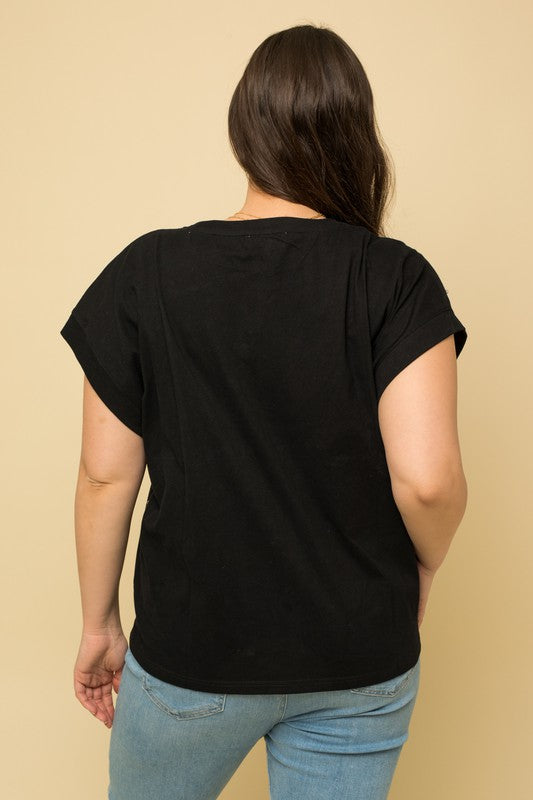 Meet at Our Spot Top - Black