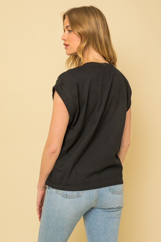 Meet at Our Spot Top - Black