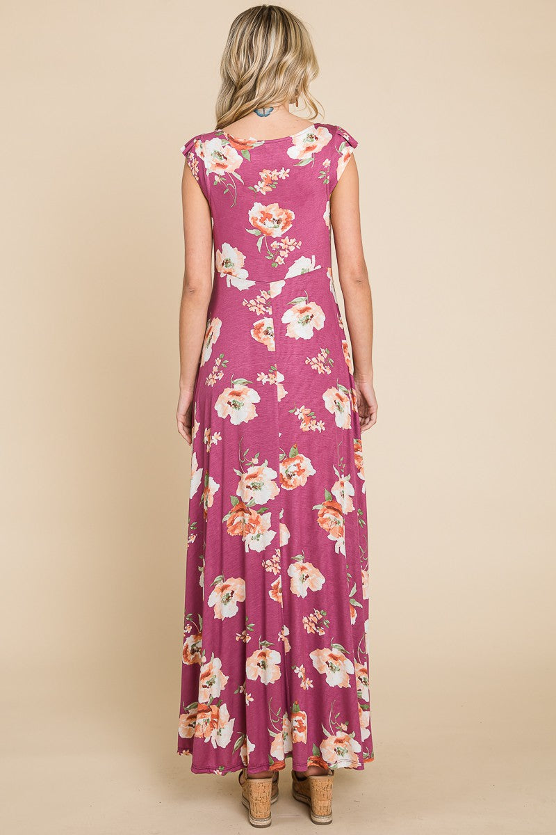 How It Is Floral Maxi Dress