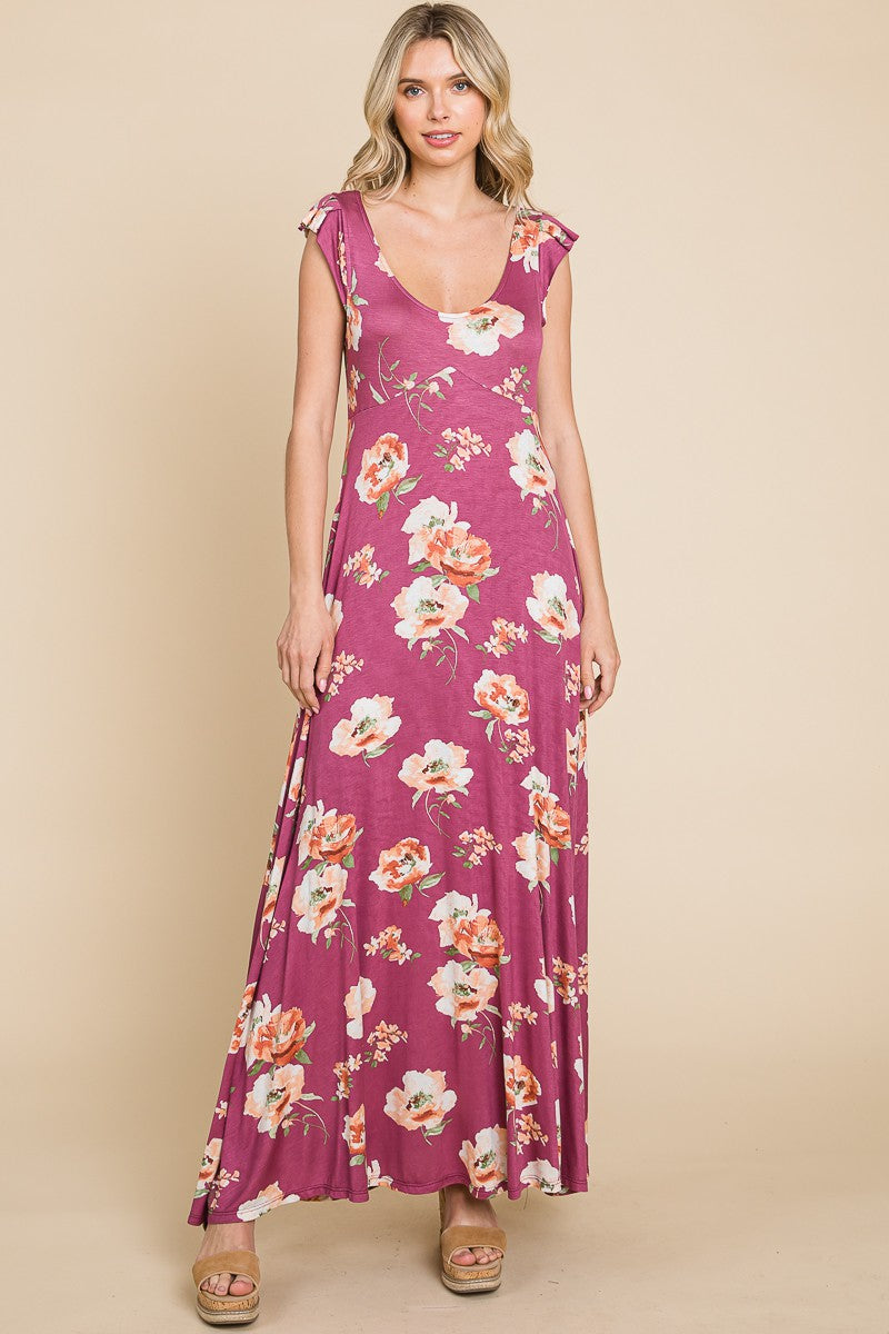 How It Is Floral Maxi Dress