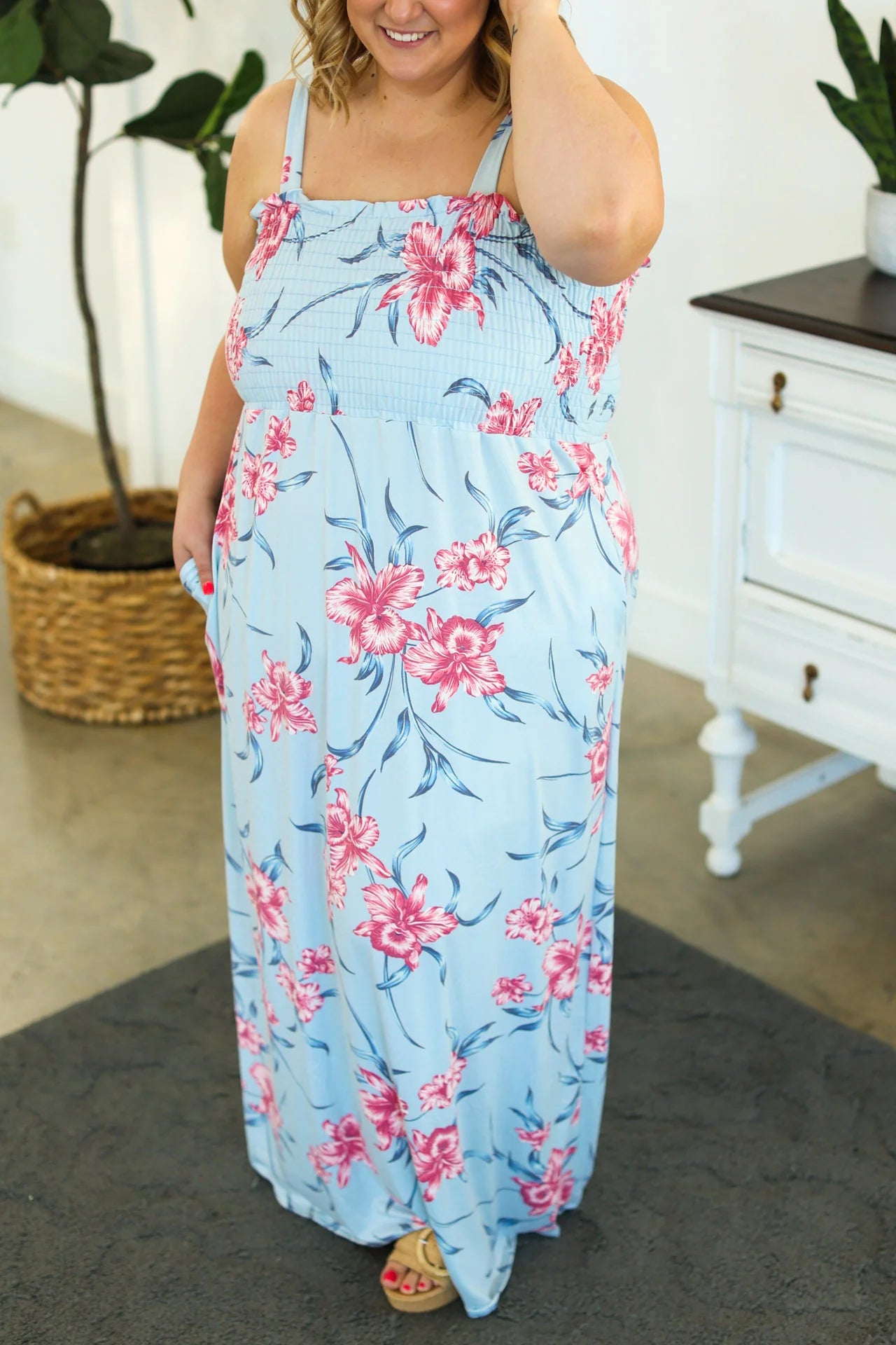 On Cloud Nine Maxi Dress