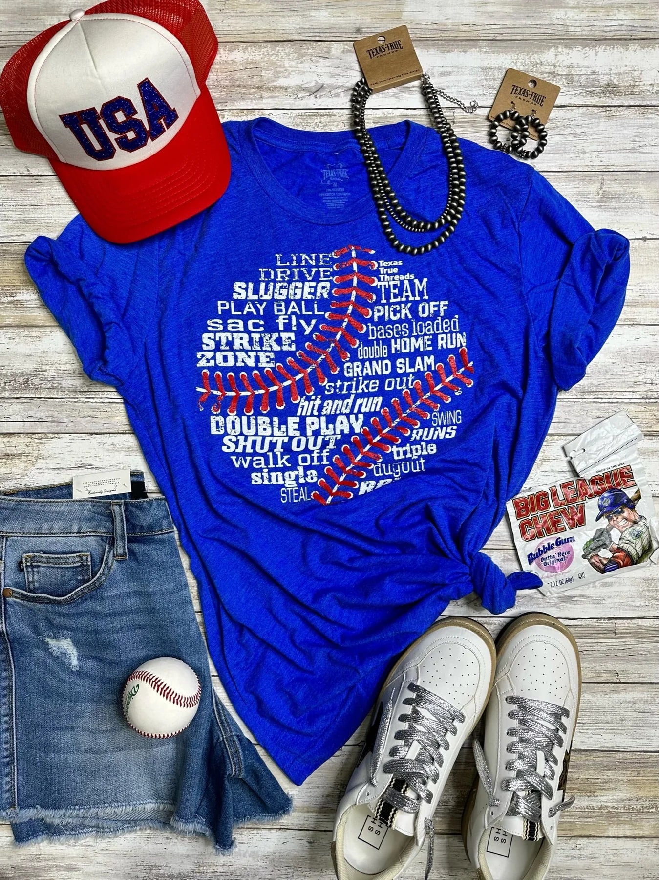 Baseball Lingo Graphic Tee