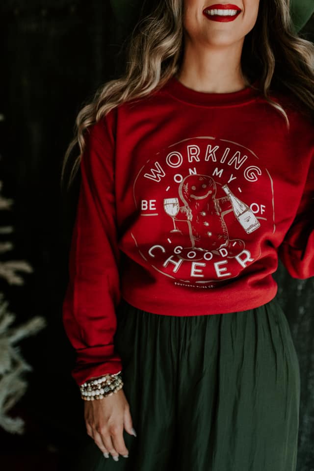 Be Of Good Cheer Pullover Sweatshirt