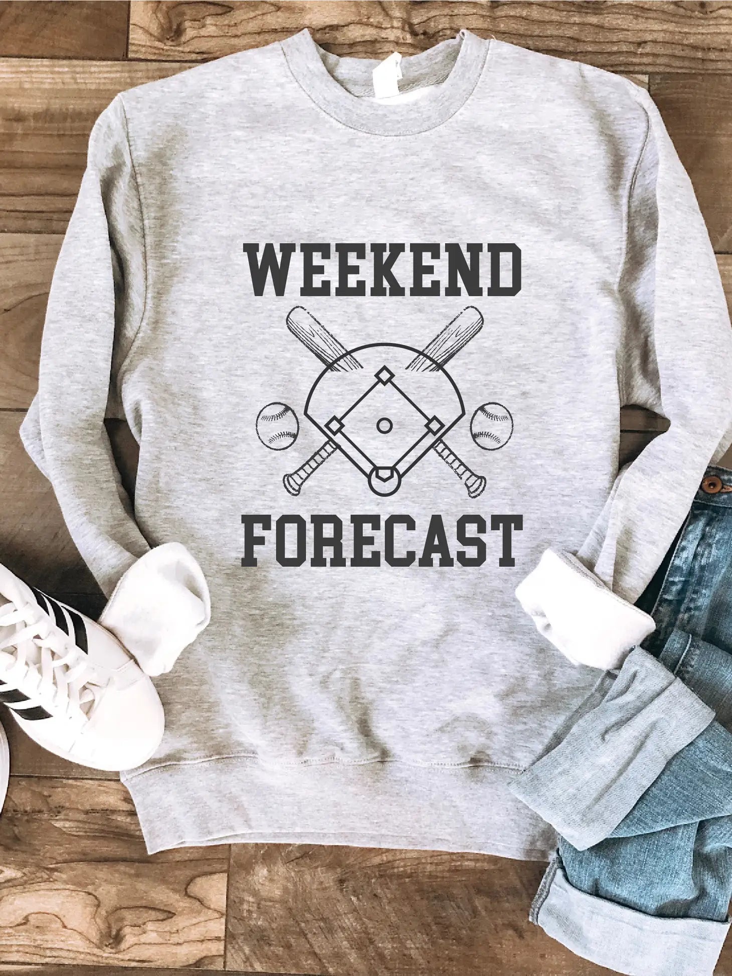 Weekend Forecast Fleece Pullover - Baseball