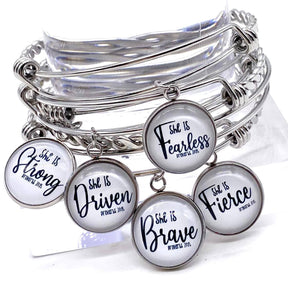 She Is Bracelet Collection - Brave