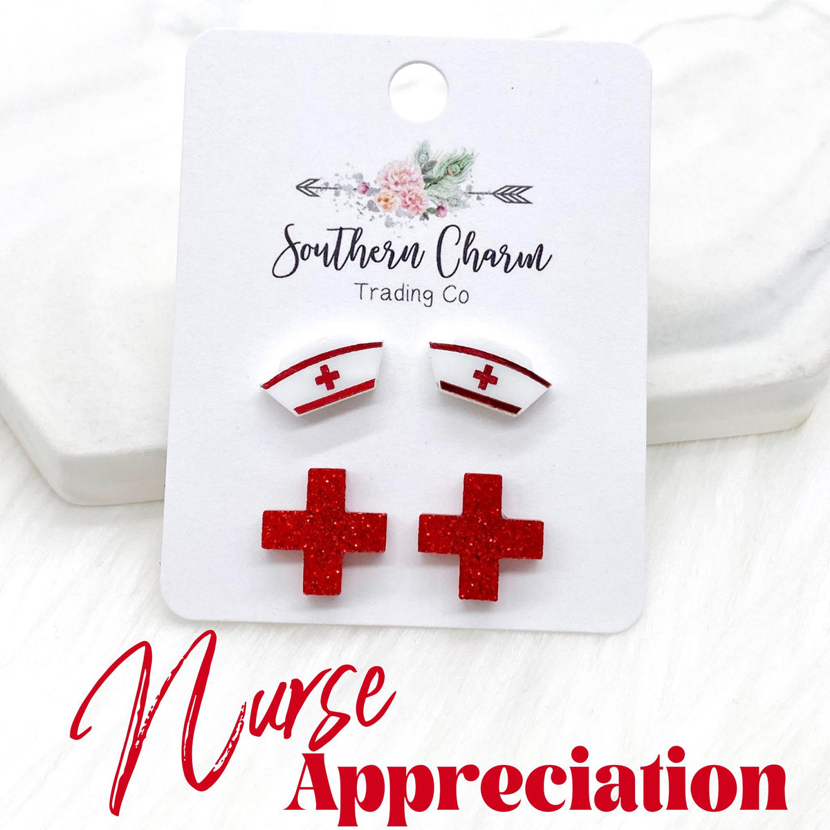 Nurse Appreciation Duo Earrings