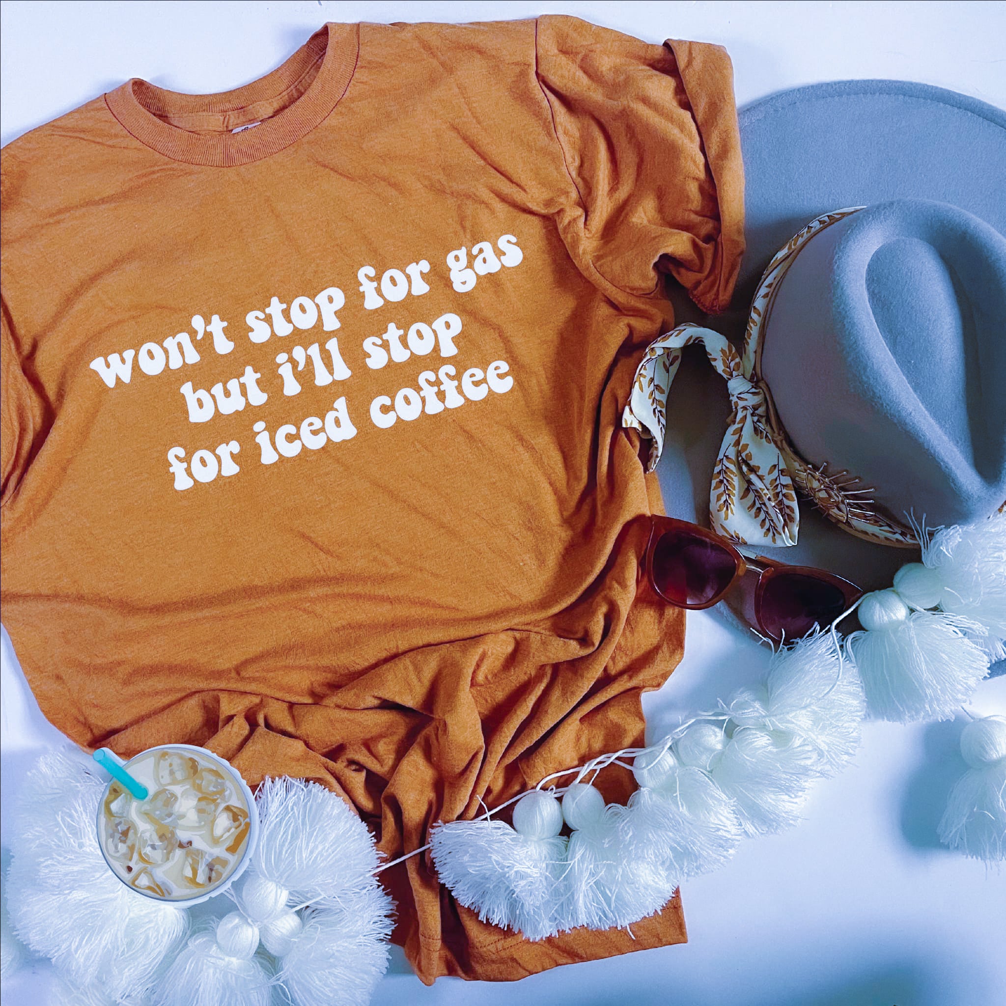 Won't Stop For Gas Graphic Tee
