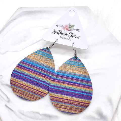 2.5" Woven Boho Mini Collection - Woven Boho Earrings