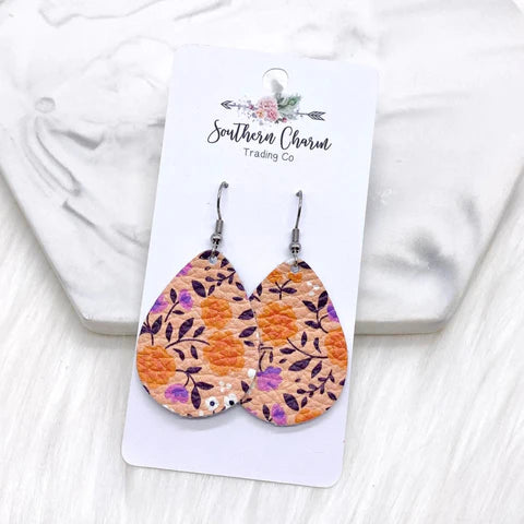 1.5" Ditsy Flowers Mini Collection - Ditsy Flowers Earrings