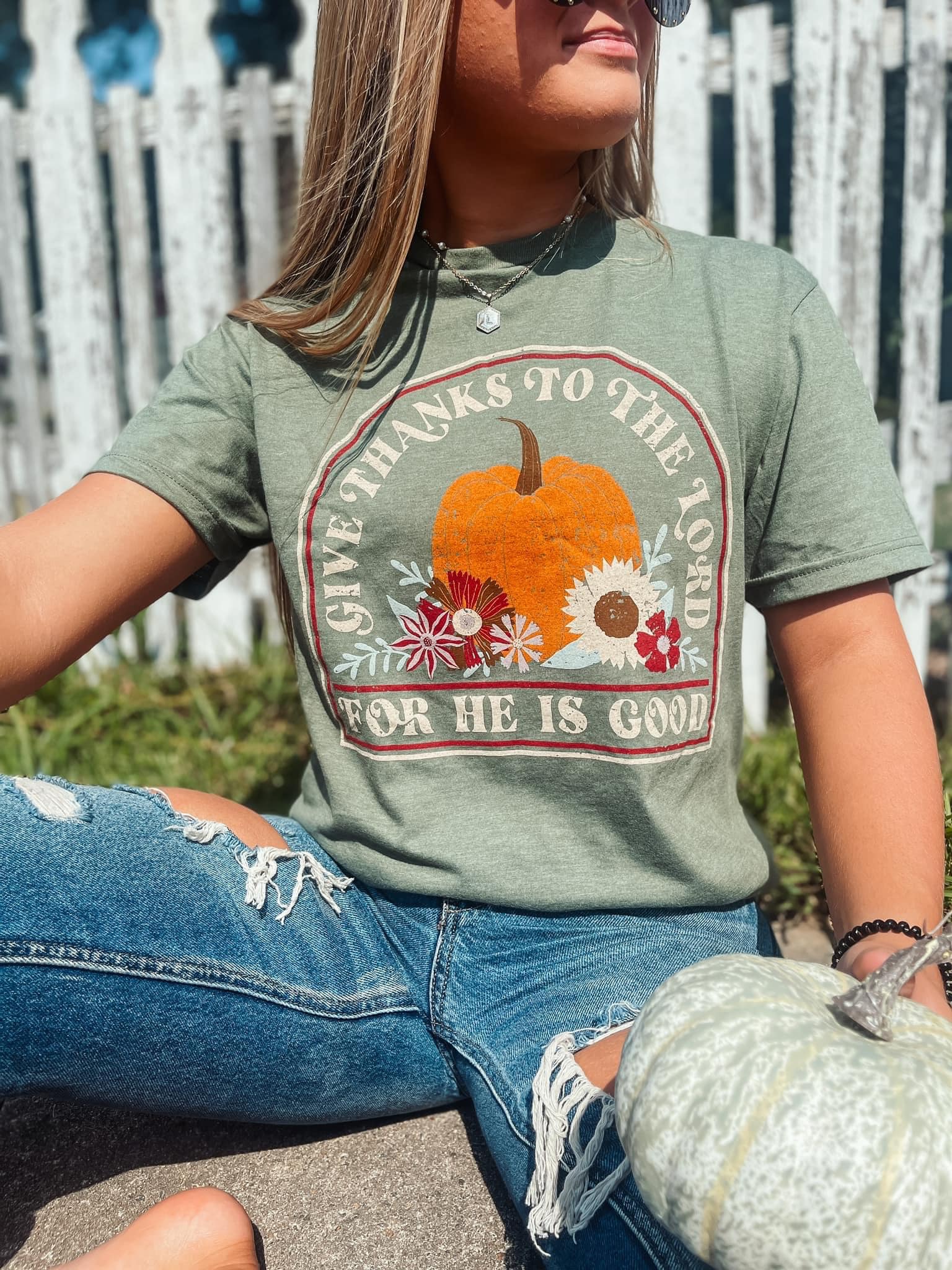 Give Thanks Graphic Tee