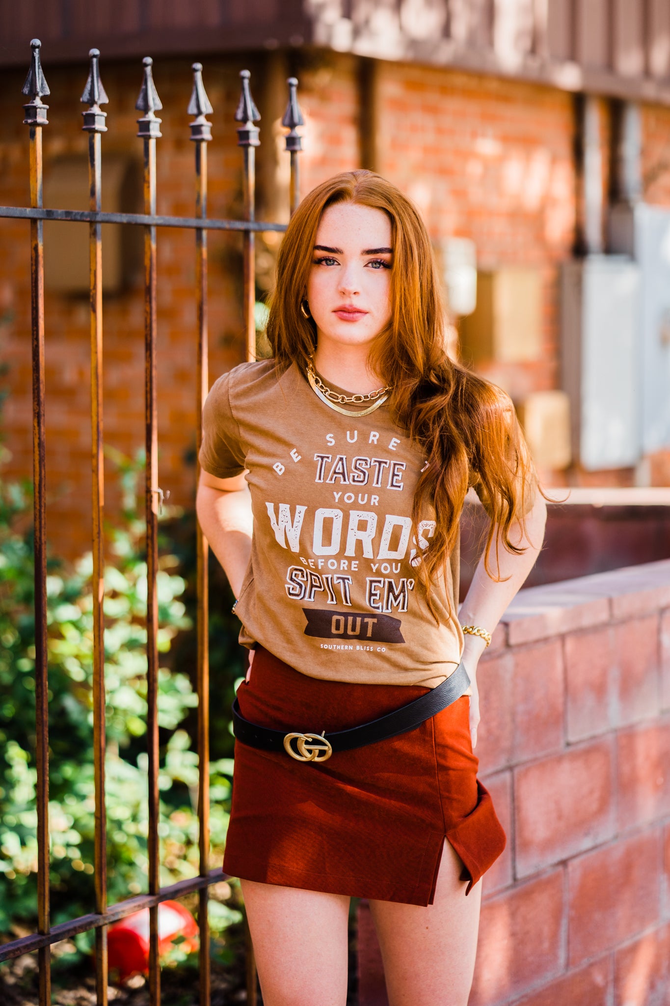 Taste Your Words Graphic Tee