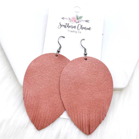 2.5" Riviera Fringies - Blush