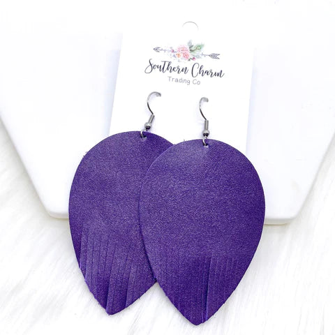2.5" Riviera Fringies - Purple