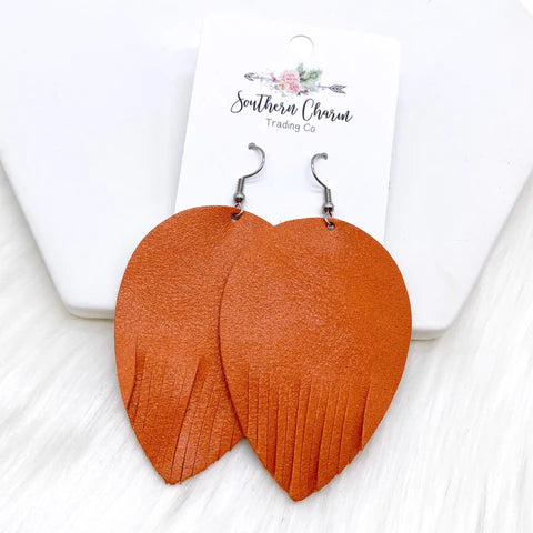2.5" Riviera Fringies - Orange