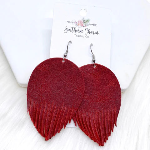 2.5" Riviera Fringies - Red