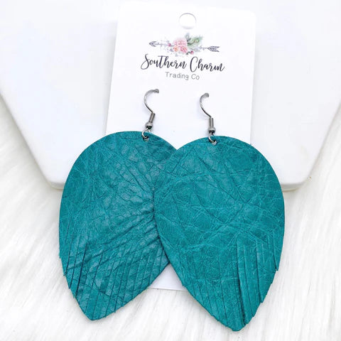 2.5" Riviera Fringies - Turquoise