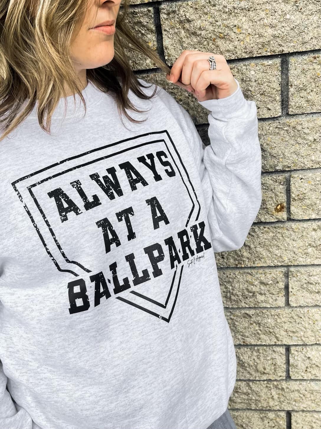 Always At the Ballpark Sweatshirt