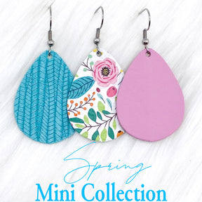 1.5" Spring Mini Collection Earring - Smooth Pink