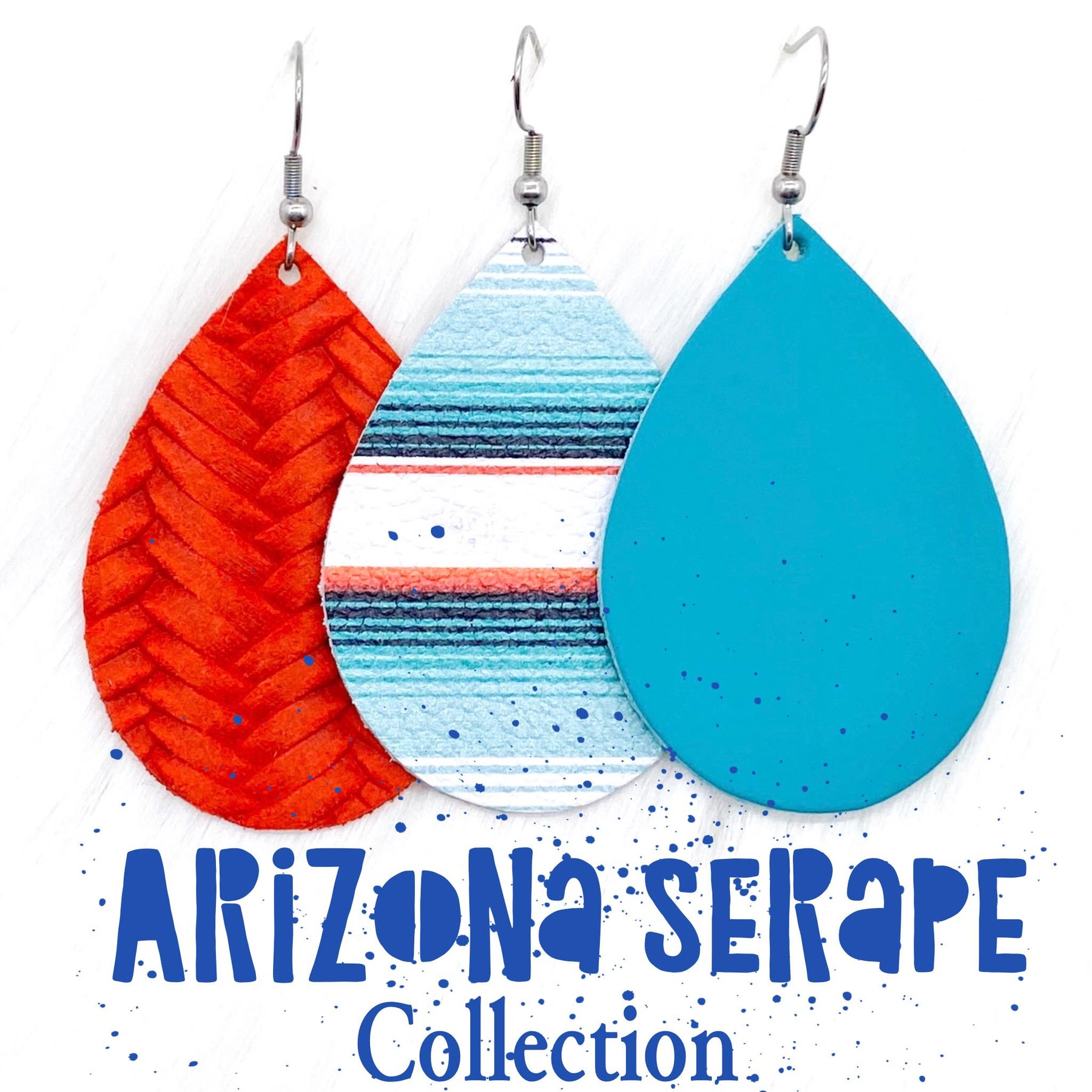 2" Arizona Serape Collection - Braided Red Chili