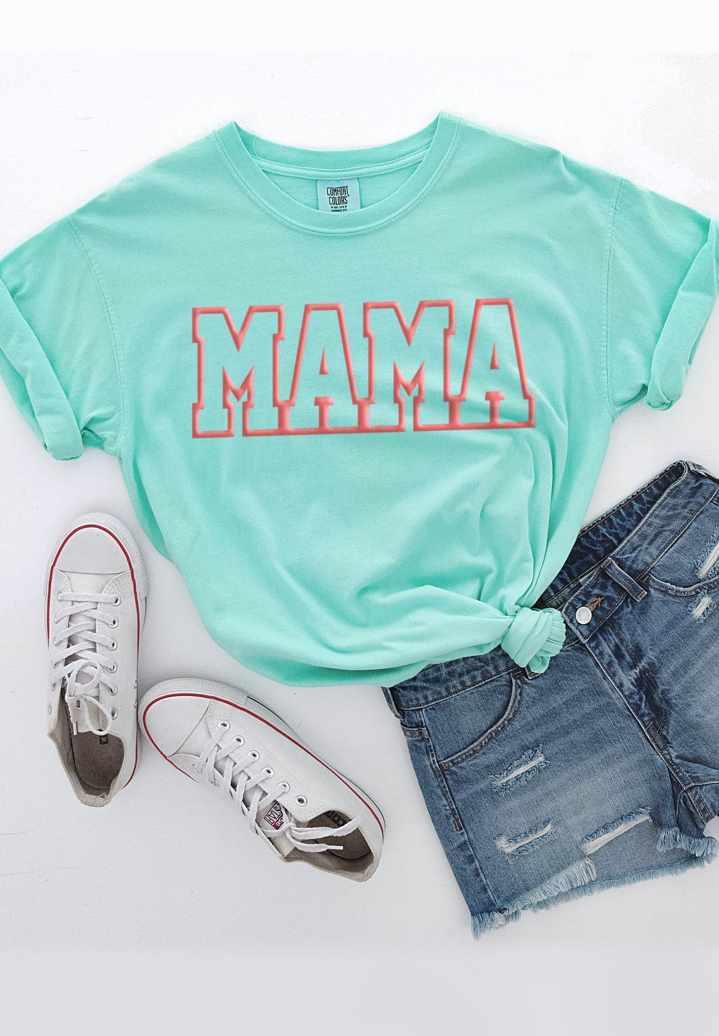 Mama Graphic Tee - Island Reef