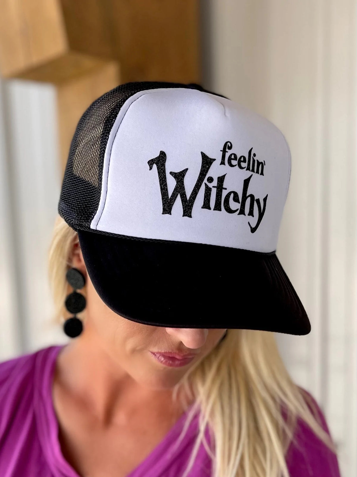 Feelin' Witchy Trucker Cap