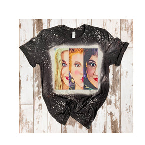 Sanderson Sisters Bleached Graphic Tee