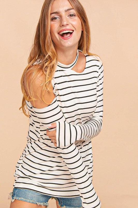 Know Who I Am Top - Stripes