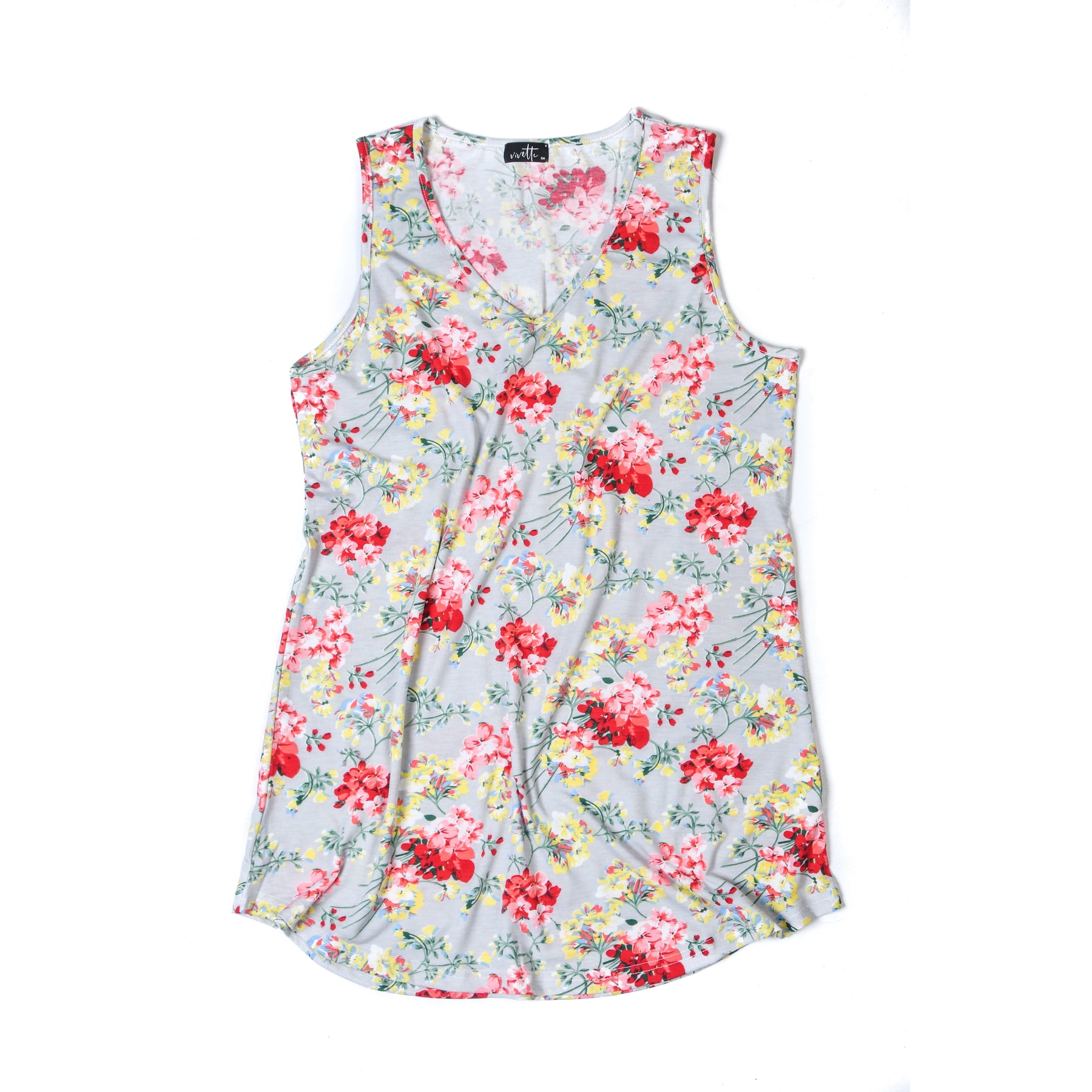 Once Again Floral Tank