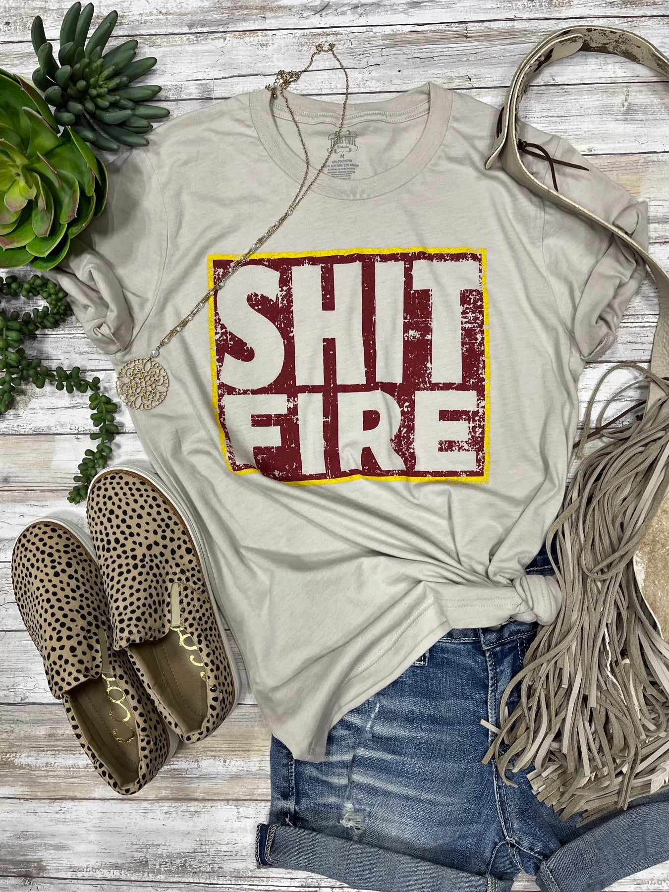 Sh!t Fire Graphic Tee
