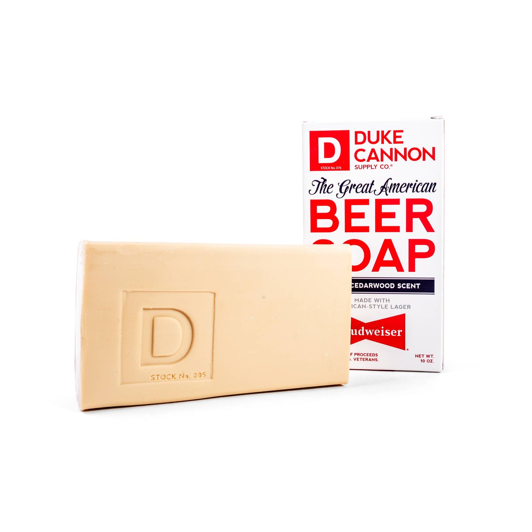 Duke Cannon The Great American Budweiser Beer Soap